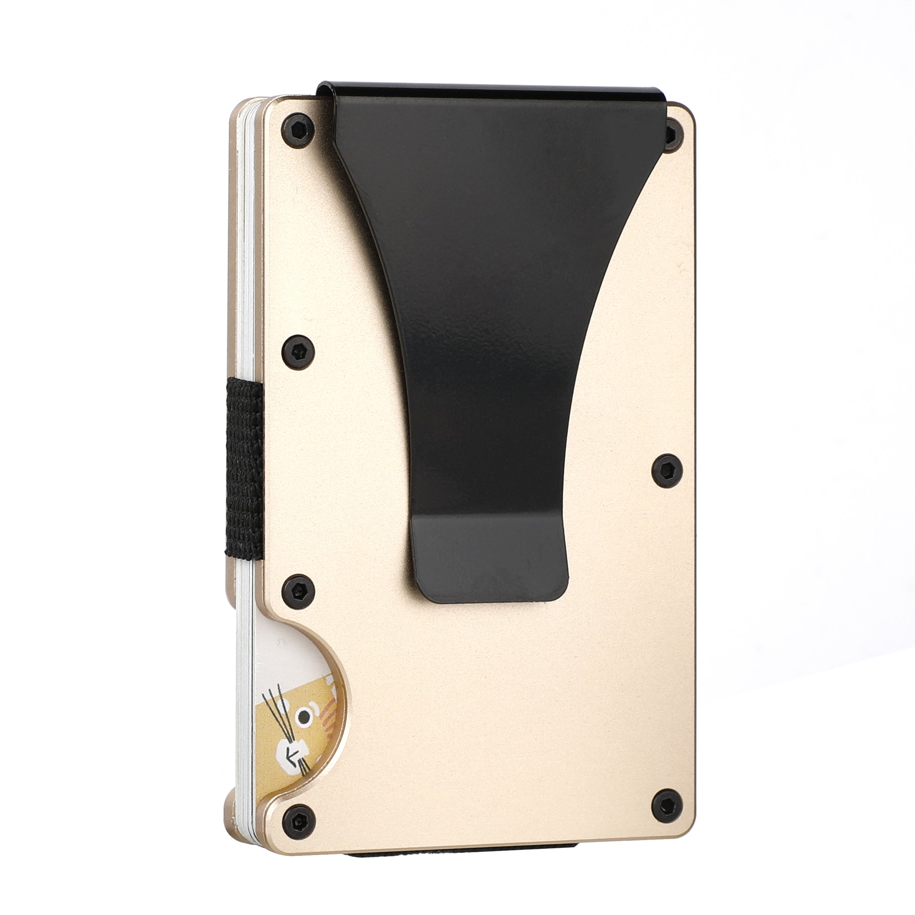 Porte‑Carte Anti‑Ondes QALIONA™ – Étui RFID & EMF pour Cartes Bancaires