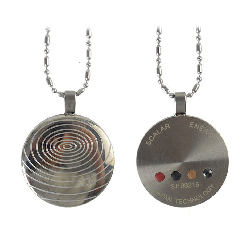 Médaillon Anti‑Ondes QALIONA™ – Collier Énergétique de Protection EMF au Quotidien