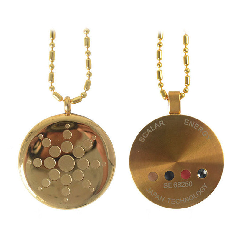 Médaillon Anti‑Ondes QALIONA™ – Collier Énergétique de Protection EMF au Quotidien