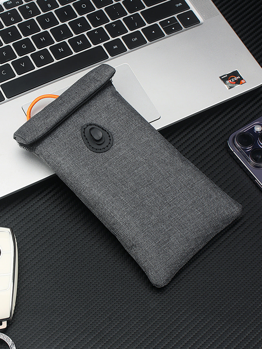 Pochette Smartphone Blindée QALIONA™ – Protection Anti‑Ondes pour Téléphone Portable