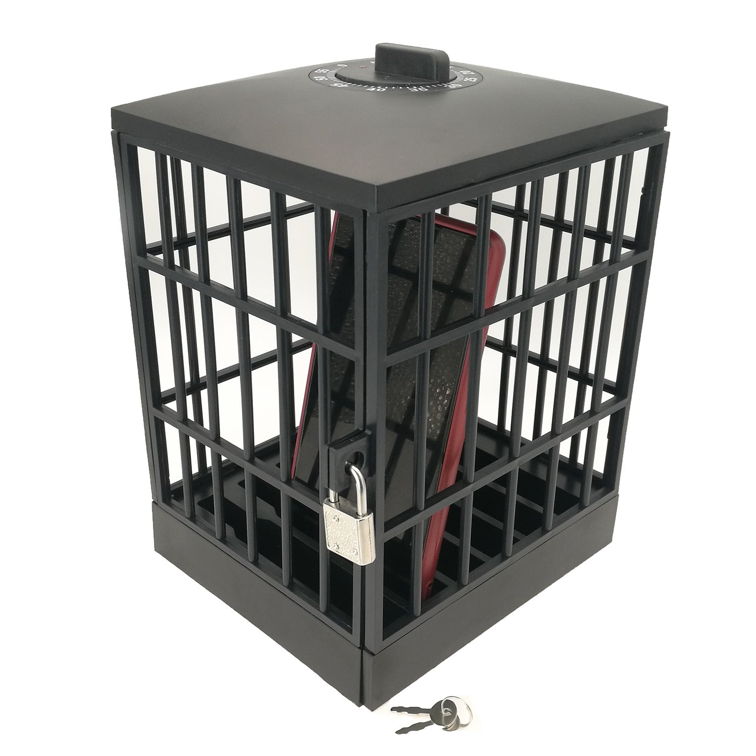 Cell Phone Storage Box Bracket Cage Timer Cell Phone Prison