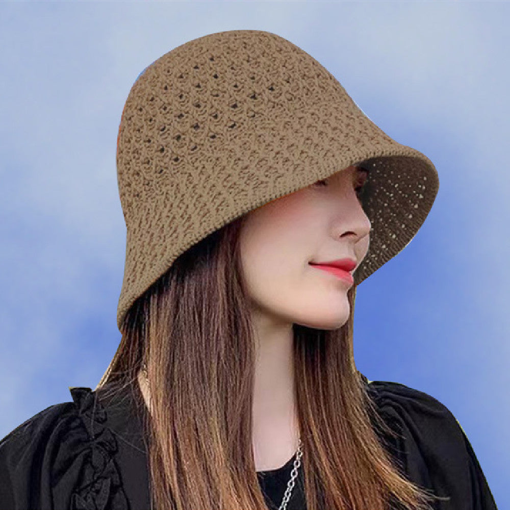 Chapeau Anti‑Ondes QALIONA™ – Capeline en Fibre d’Argent contre les Radiations EMF