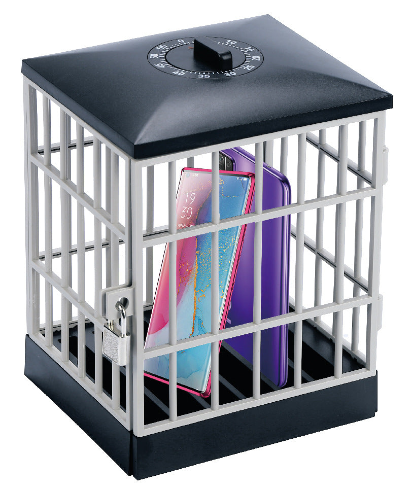 Cell Phone Storage Box Bracket Cage Timer Cell Phone Prison